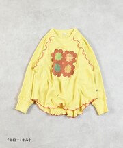 ワッフルメローカットソー