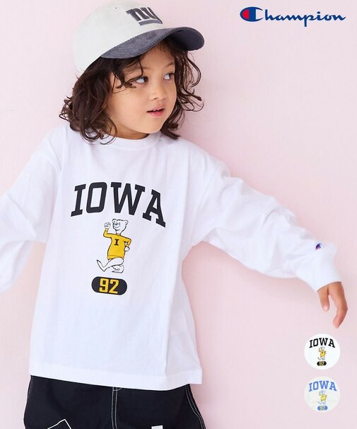 champion PRINT LONG TSHIRT
