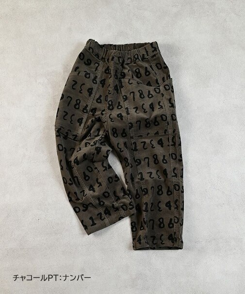 コールテンパッチポケットパンツ