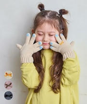 ネイル&リボン手袋