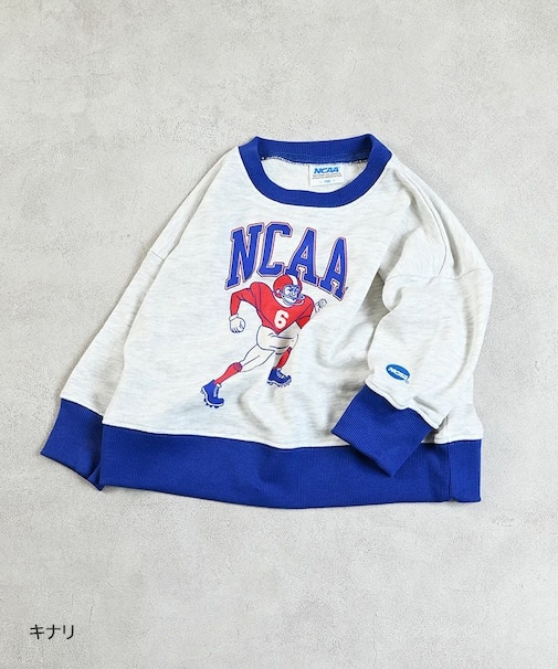 【NCAA】●カレッジプリントクルーネックスウェット