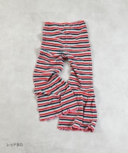 パイルボーダーマーメイドパンツ