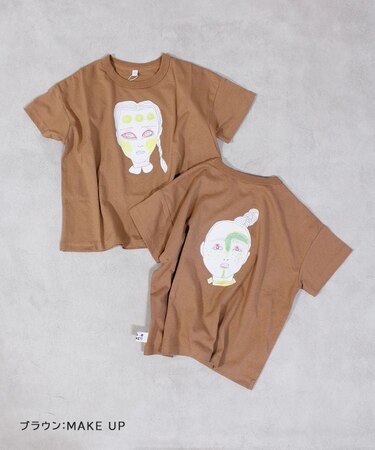 マエウシロプリントTシャツ