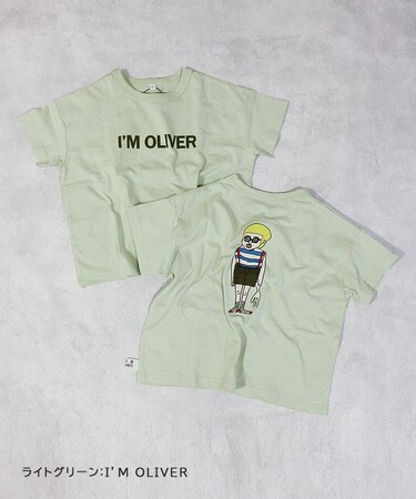 マエウシロプリントTシャツ