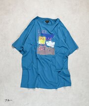 グラフィックプリントビッグTシャツ(160cmのみ)