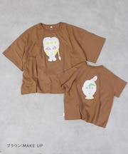 マエウシロプリントTシャツ(160cm)