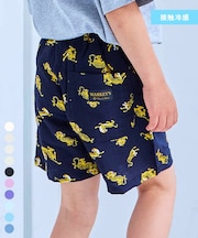 【接触冷感】総柄ショートパンツ