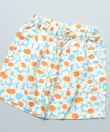 【接触冷感】総柄ショートパンツ