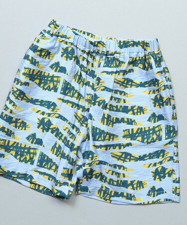 【接触冷感】総柄ショートパンツ