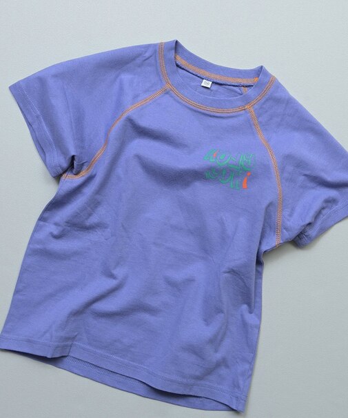 ステッチバイカラー半袖Tシャツ