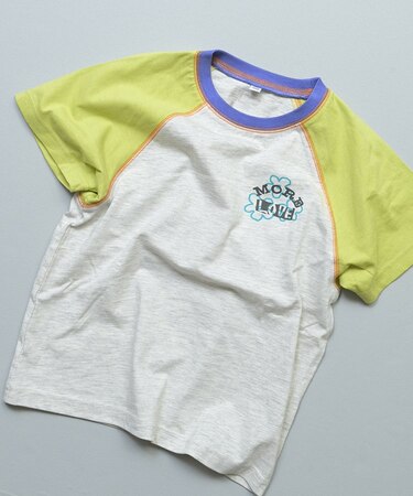 ステッチバイカラー半袖Tシャツ