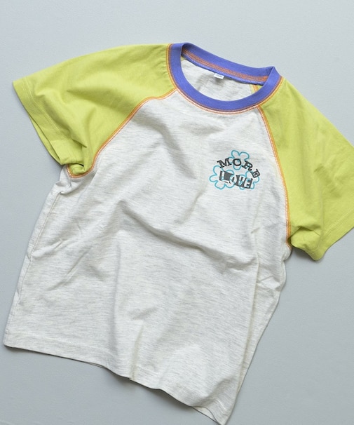 ステッチバイカラー半袖Tシャツ