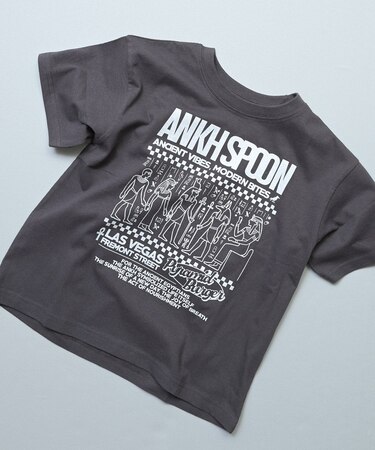 プリント半袖Tシャツ