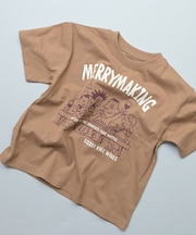 プリント半袖Tシャツ