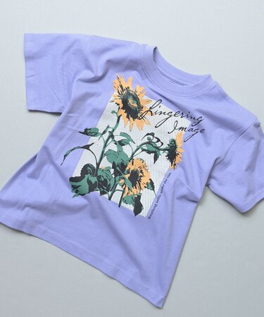 プリント半袖Tシャツ