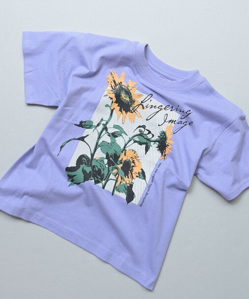 プリント半袖Tシャツ