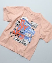 プリント半袖Tシャツ