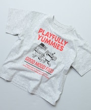 プリント半袖Tシャツ