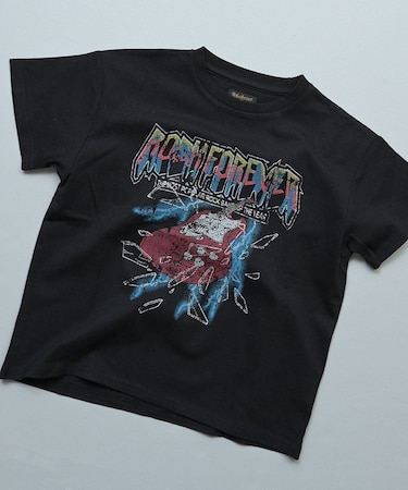 プリント半袖Tシャツ