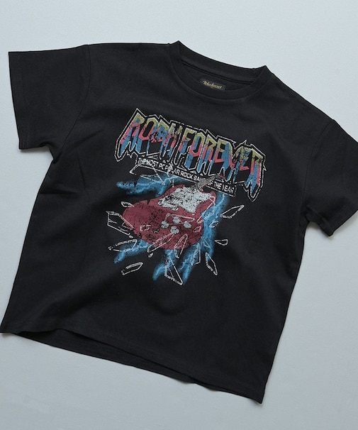 プリント半袖Tシャツ