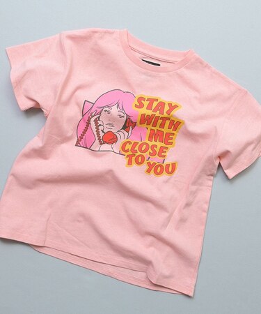 プリント半袖Tシャツ