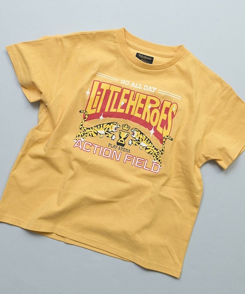 プリント半袖Tシャツ