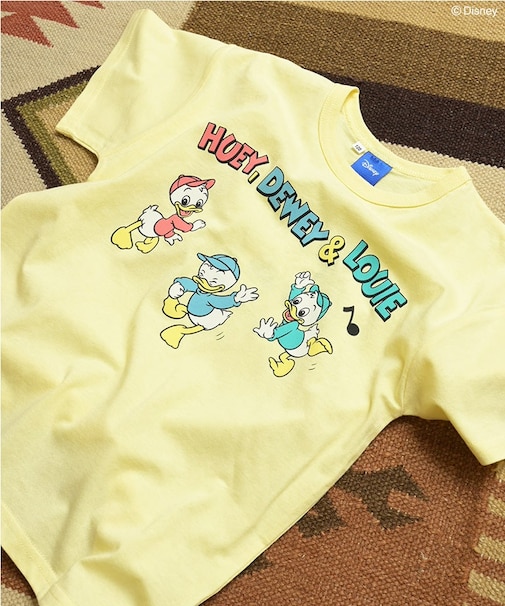 【別注】ディズニープリント半袖Tシャツ