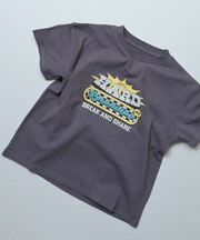 S / Sプリント半袖Tシャツ