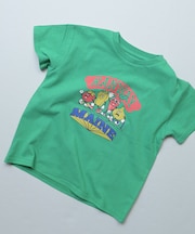 S / Sプリント半袖Tシャツ