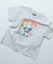 S / Sプリント半袖Tシャツ