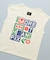 前後プリントフレンチスリーブTシャツ