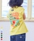前後プリントフレンチスリーブTシャツ