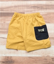 両面ミニ裏毛ハーフパンツ