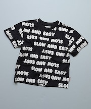 総柄半袖Tシャツ