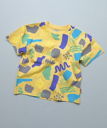 総柄半袖Tシャツ