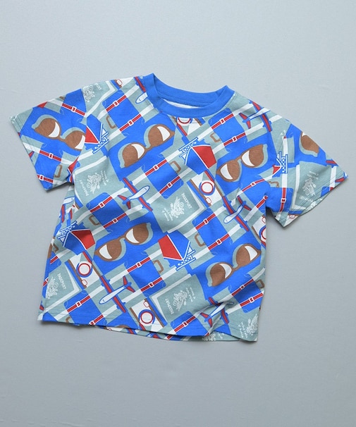 総柄半袖Tシャツ