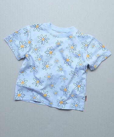 総柄半袖Tシャツ