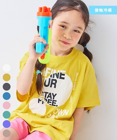 【接触冷感】プリントTシャツ