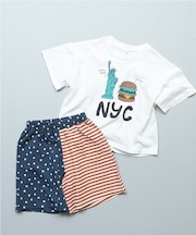 ぱぱっとワールドセットアップ（Tシャツ+ハーフパンツ）