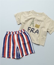 ぱぱっとワールドセットアップ(Tシャツ+ハーフパンツ)