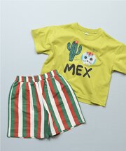 ぱぱっとワールドセットアップ(Tシャツ+ハーフパンツ)