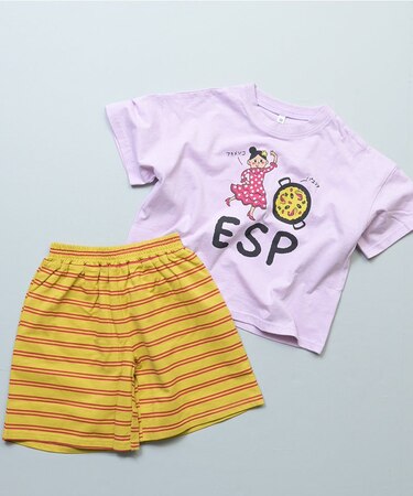 ぱぱっとワールドセットアップ(Tシャツ+ハーフパンツ)
