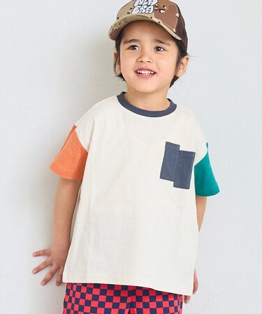 段差ポケットTシャツ