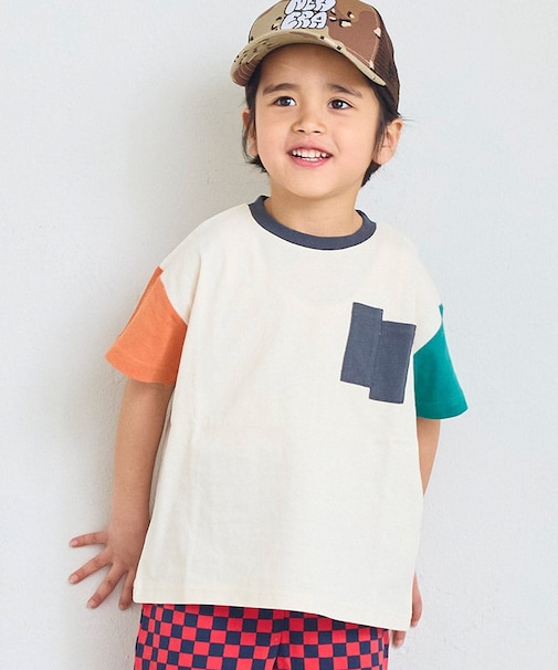 段差ポケットTシャツ