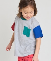 段差ポケットTシャツ