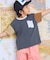 段差ポケットTシャツ