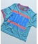 ラインリブ半袖Tシャツ