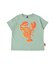 防汚加工プリント半袖Tシャツ