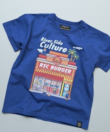 RSC プリント半袖Tシャツ