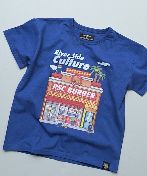 RSC プリント半袖Tシャツ
